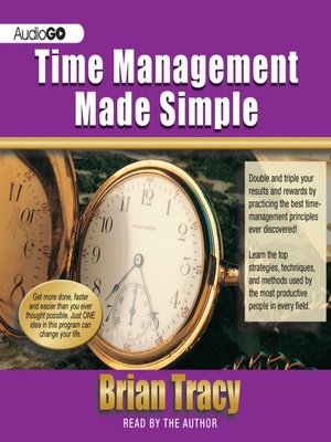 Time Management Made Simple - Audiobook